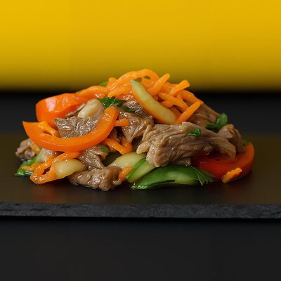 Салат говядина по-корейски в Царь Картошка по цене 129 ₽