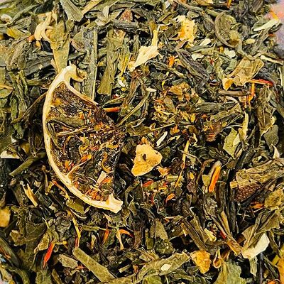 Леди Грэй, чай листовой зеленый ароматизированный в Зелёный Домик по цене 200 ₽