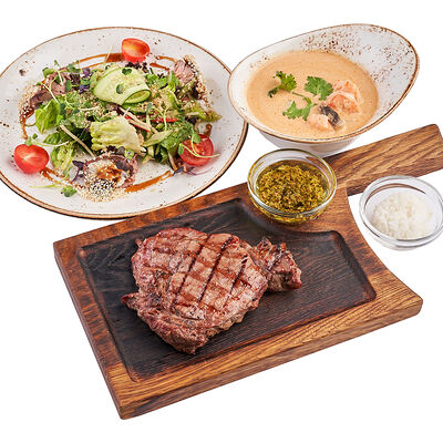 Сет Сытный на 1 в ИТЛЕ Стейк-кафе Halal по цене 1680