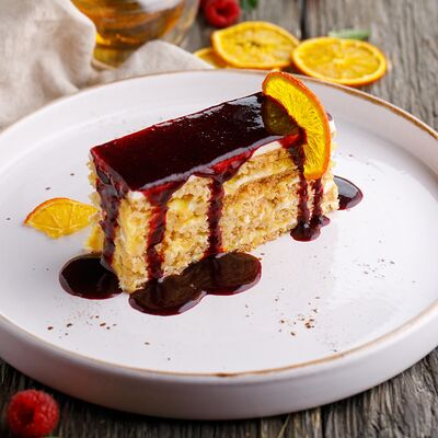 Апельсиновый пирог в Двор Помидор по цене 330