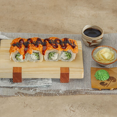 Поцелуй гейши с креветкой в Pikapika по цене 3290 ₸