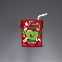 Яблочный Сок с трубочкой в KARL