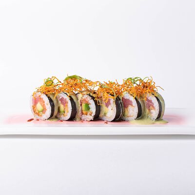 Лосось и треска в темпуре в Lili New Wave Sushi по цене 500 ₽