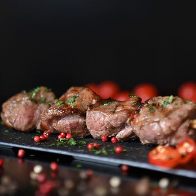 Шашлык из свиной шейки в Трасса по цене 650 ₽