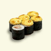 Унаги маки запеченный в Khaki Sushi