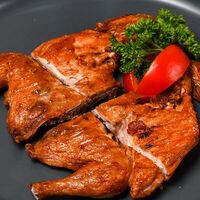 Цыпленок табака с соусом Ткемали в Keto & Kote Грузинская кухня