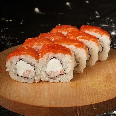 Филадельфия мини с креветками в Роллы по себестоимости по цене 515 ₽