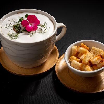 Крем-суп из шампиньоновв Репаст по цене 550 ₽