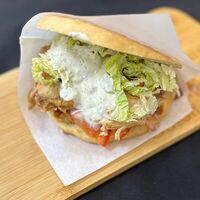 Донер с курицей Много мяса в Berlin Doner