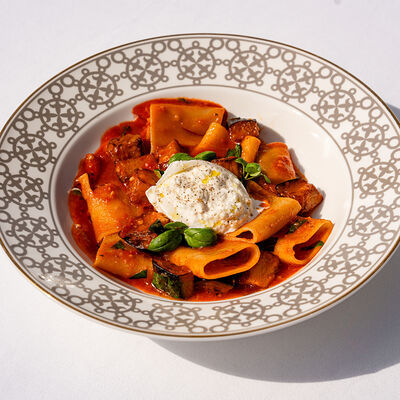 Паккери Алла Норма с баклажаном и бурратой в Lui по цене 2300 ₽