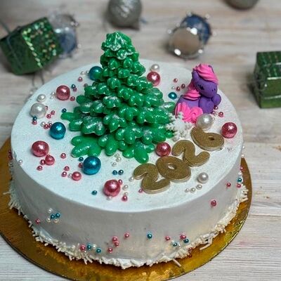 Новогодний торт с Елочкой (А ну-ка отбери) в Кантанелло по цене 1430 ₽