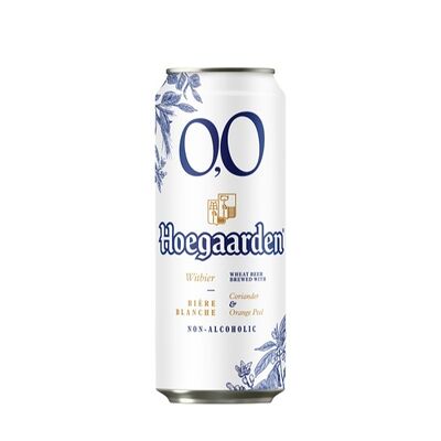 Hoegaarden Безалкогольное в жестяной банке в Subway & SUBJOY по цене 210 ₽