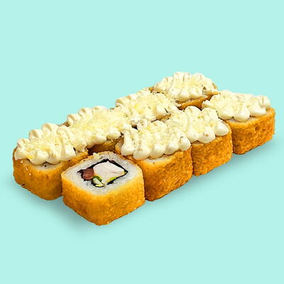Ролл Цезарь темпура в Khaki Sushi по цене 437 ₽