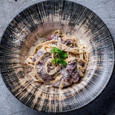 Паста с нежным ростбифом в Edateca Едатека по цене 590 ₽