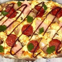 Римская пицца Мясная в Papa Dimio Pizza