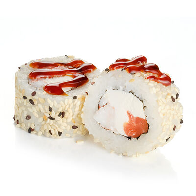 Ролл С лососем и креветкой в Аппетит по цене 729 ₽