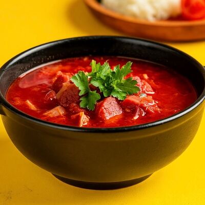 Борщ с курицей в Территория вкуса по цене 240 ₽