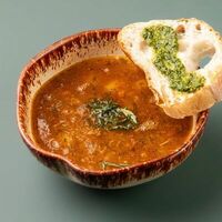 Мясной суп-гуляш в Историческая кофейня Максим