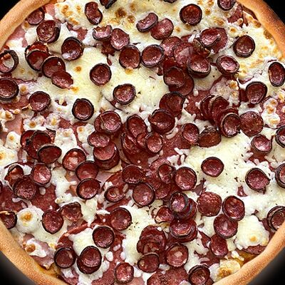 Пицца Тарантелла с охотничьими колбаскамив Кекс пекс по цене 936 ₽