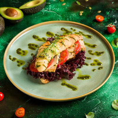 Веганский круассан с копченым тофу в Авокадо по цене 660 ₽