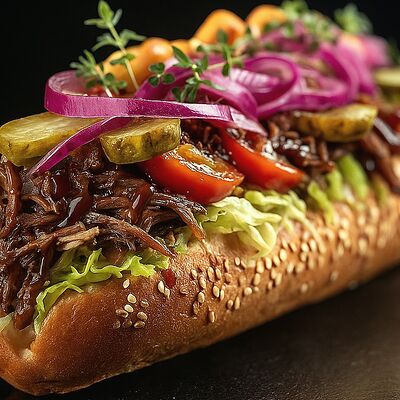 Рваный мексиканец с говядиной в Шаурма и хот-доги G.Grill по цене 649 ₽
