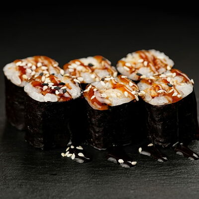 Ролл с копченым угрем в Мистер суши по цене 428 ₽