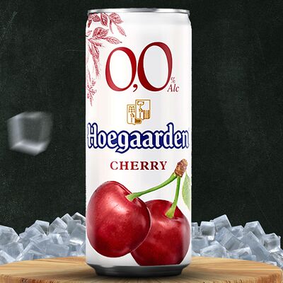 Пиво безалкогольное Hoegaarden Вишня в Два перца по цене 99 ₽