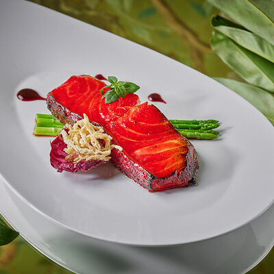 Чилийский сибас в медовом соусе в Turandot по цене 9300 ₽