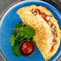 Омлет в First House Burger