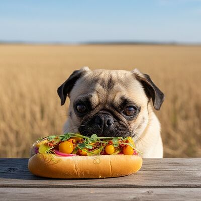 Мопс-дог в Doggi & Hot Coffee по цене 389 ₽