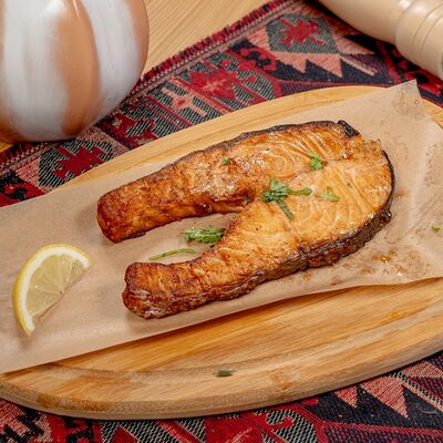 Стейк из семги в Хинкальная 63 по цене 1290 ₽