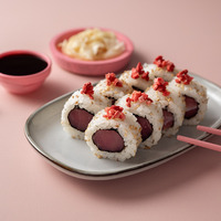 Ролл с тунцом и клубникой в Rollwell