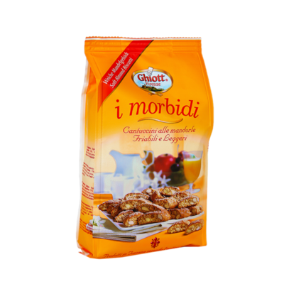 Печенье Ghiott Firenze Кантуччини мягкие с миндалем в Азбука Вкуса Экспресс Меню по цене 429 ₽