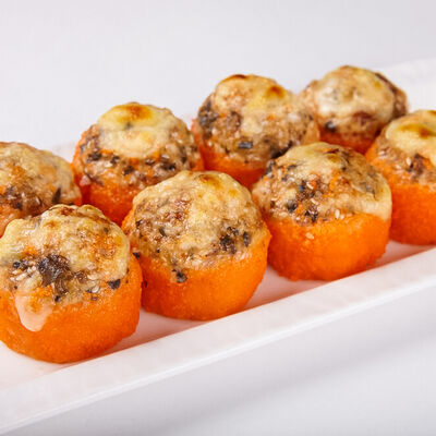 Запеченный ролл с угрем в Сушки на макушке по цене 630