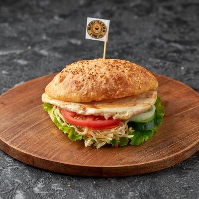 Мини бургер Куриное филе в YGOSLAVIA GRILL по цене 390 ₽