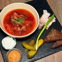 Борщ в The FOREST restaurant