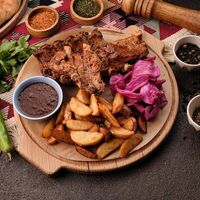 Запеченные свиные ребра в Суло
