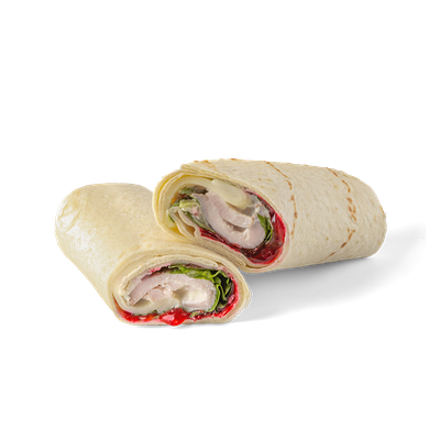 Ролл с индейкой и брусничным соусом в STARS COFFEE по цене 485 ₽