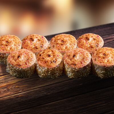Спайси-ролл с копченой курицей в Суши Рай по цене 720 ₽