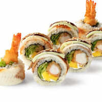 Шримп с угрем в Сушишоп