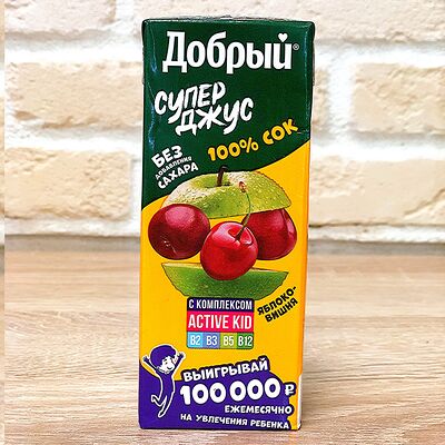 Сок Добрый Яблоко-вишня в Сытый Папа по цене 100 ₽