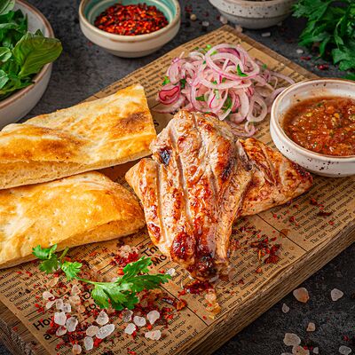 Шашлык из свиной корейки в Поляна по цене 850 ₽