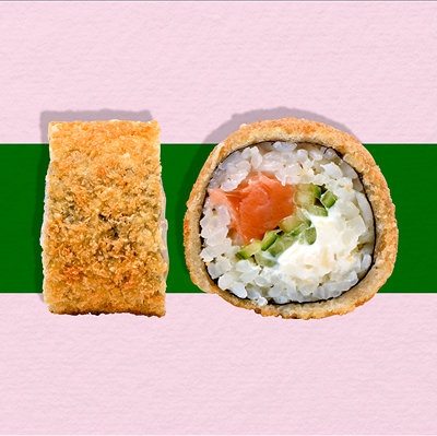 Филадельфия горячая в Rolls & Bowls по цене 510 ₽
