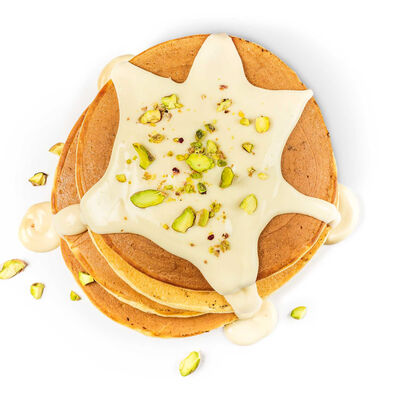 Панкейк с кремом манго и фисташкой в Кэрри по цене 170