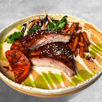 Свиные ребра запеченныев MaMa Mia по цене 850 ₽