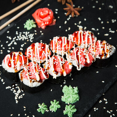 Ролл Запеченный с угрем в Аквасуши по цене 419