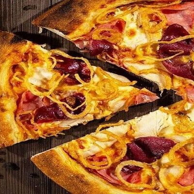 Пицца Прошутто с ветчиной и грибами в Мясо & Рыба по цене 790