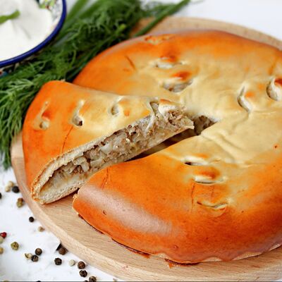 Пирог с рыбой и капустой в Хлебница по цене 341 ₽