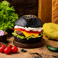 Черный Барбер бургер в Top Grill X