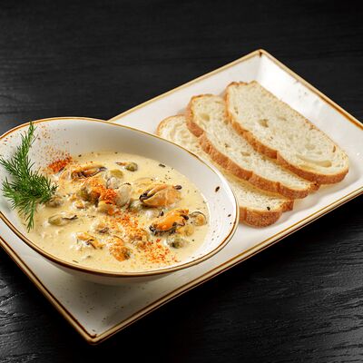 Мидии в соусе том ям в Бк первый по цене 680 ₽